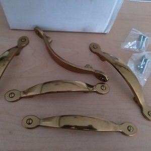 brass cabinet handles